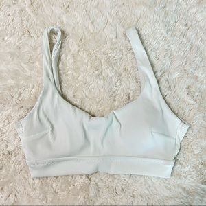 Aerie Ribbed Banded Wide Strap Scoop Bikini Top